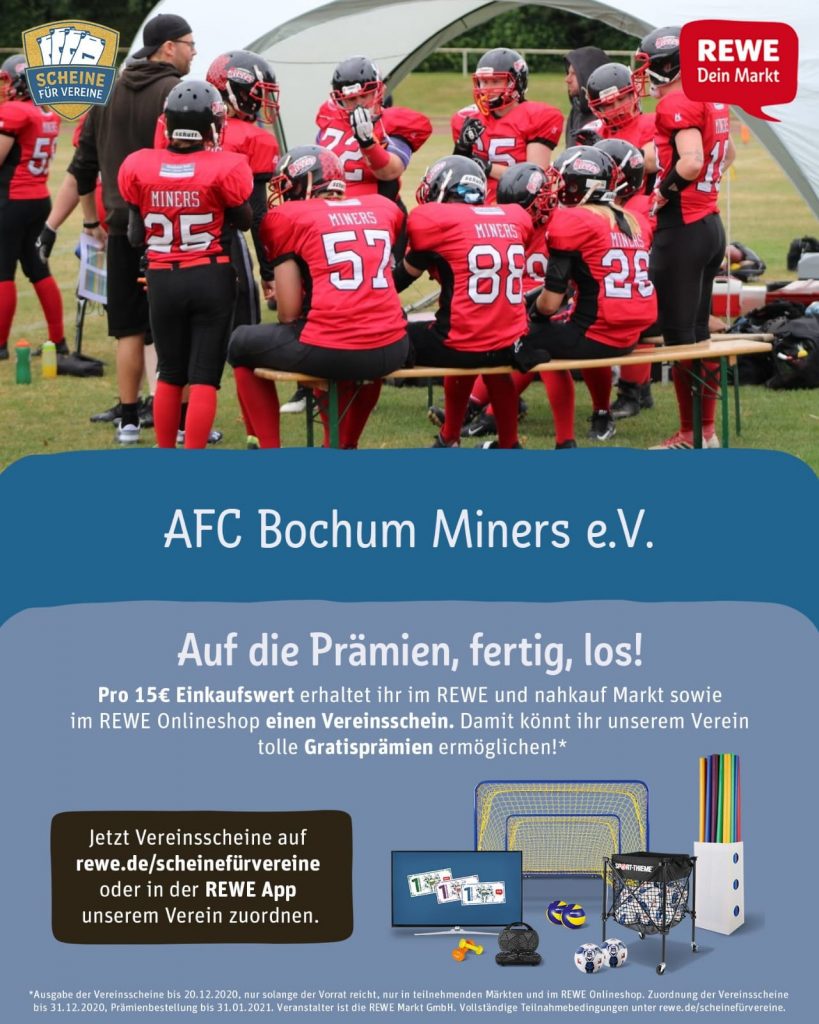 Scheine für die Bochum Miners