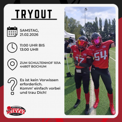 Offenes Probetraining am 21. Februar